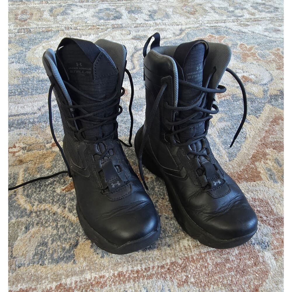 Under Armour Stellar G2 Tactical Boots Black Women's size 7